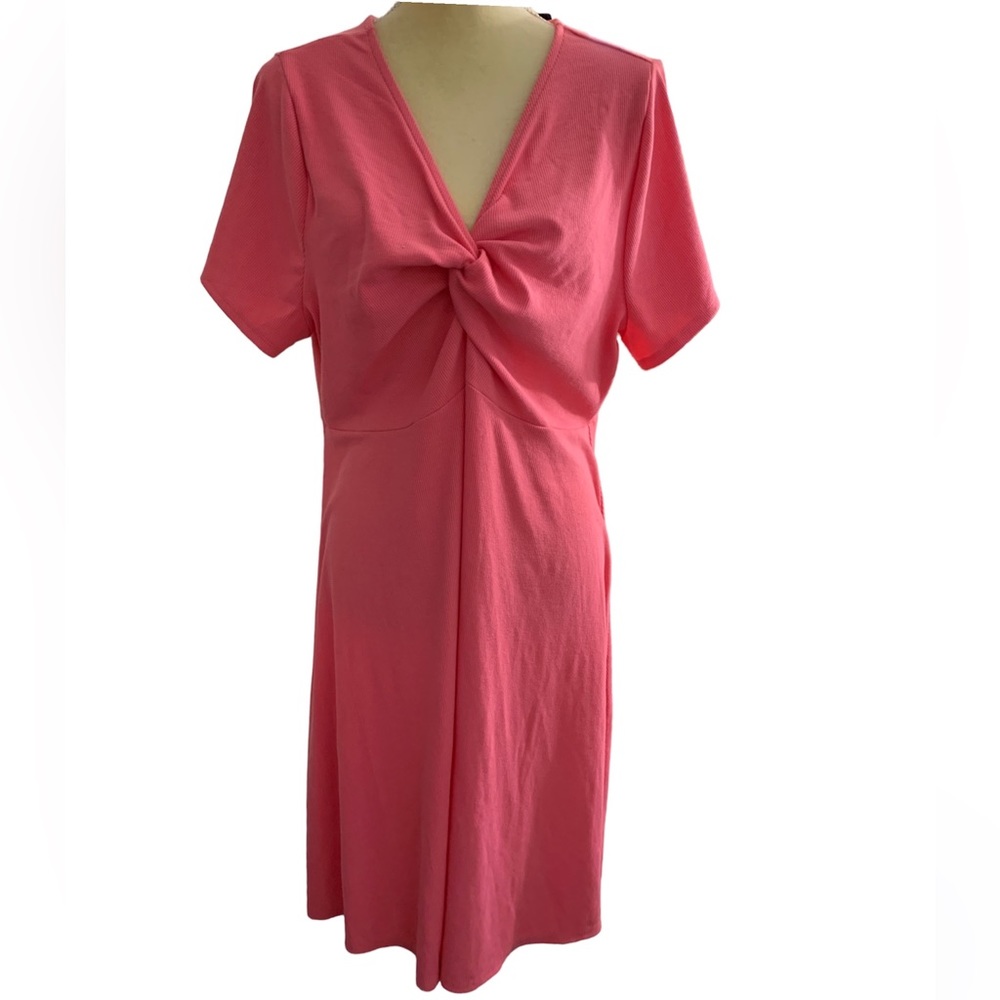 Torrid Rayon blend twist front short sleeve dress SIZE 2